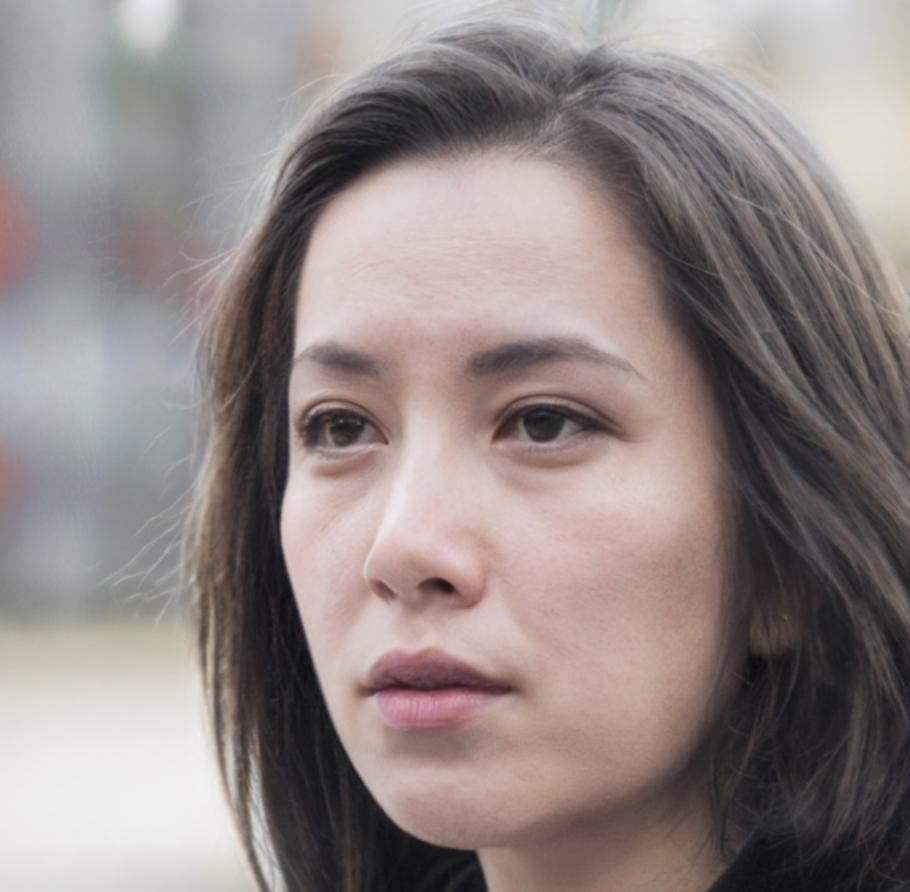 Workshop-Leiterin Sarah